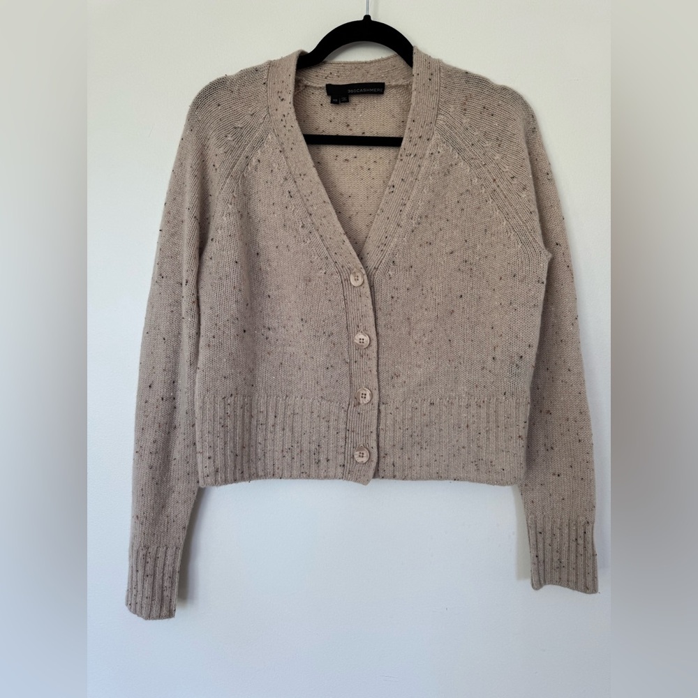 360Cashmere cropped Cardigan